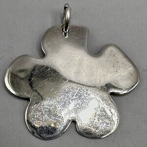 Andy Warhol All Is Pretty Flower Sterling Silver Pendant RLM 925 Modified